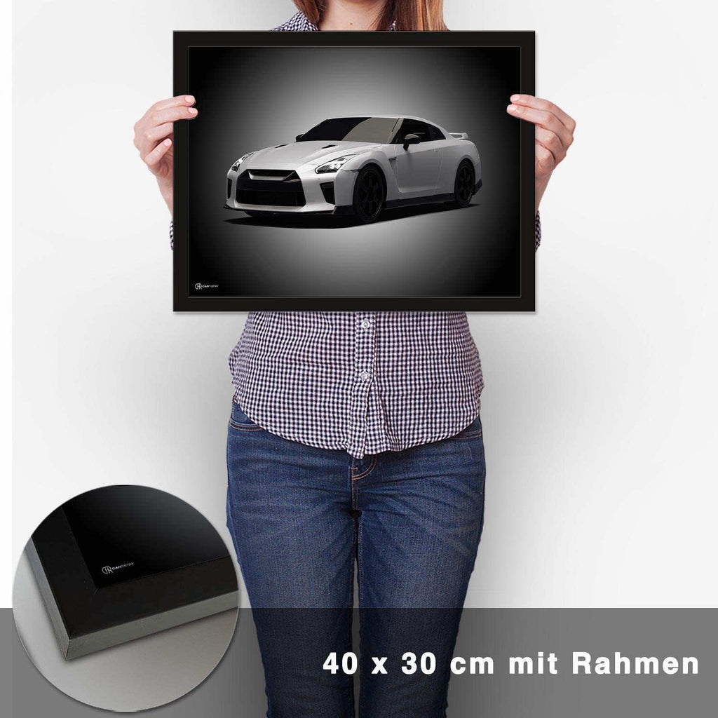 GT-R R35 Poster - CARTISTRY