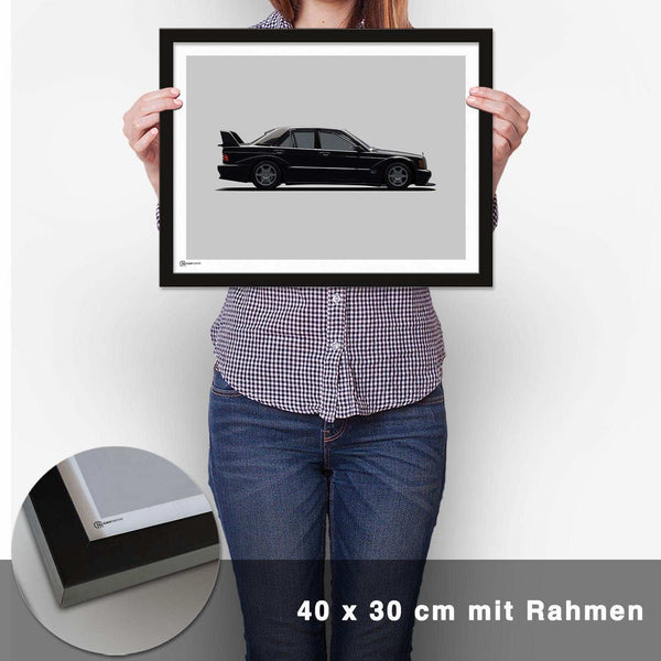Lade das Bild in den Galerie-Viewer, 190E Evo II Poster Seite - Cartistry