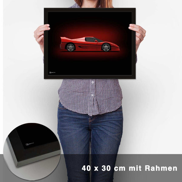 Lade das Bild in den Galerie-Viewer, F50 Poster Seite Dunkel - CARTISTRY