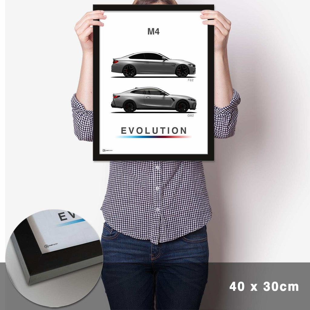 M4 Generationen F82/G82 Poster - Cartistry