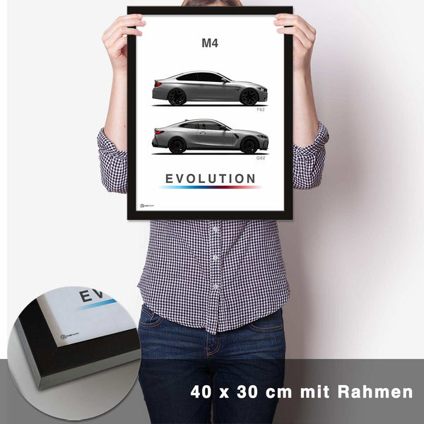 Lade das Bild in den Galerie-Viewer, M4 Generationen F82/G82 Poster - CARTISTRY