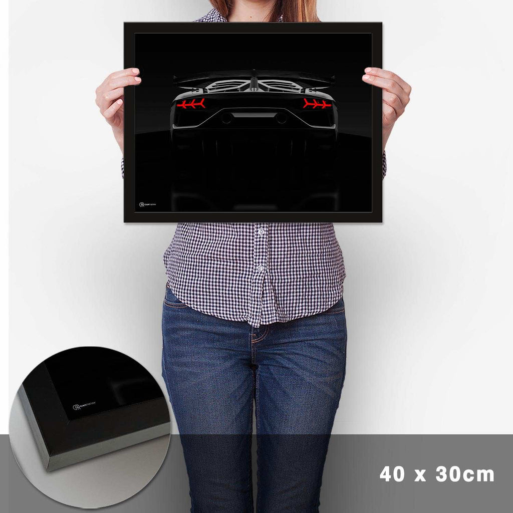 Aventador Poster Heck - Cartistry