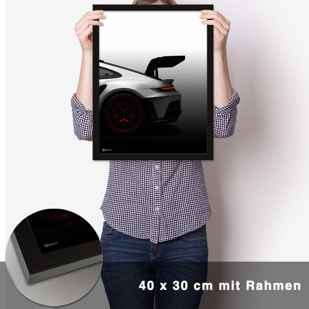 911 GT3 RS (992) Seite Poster - Cartistry