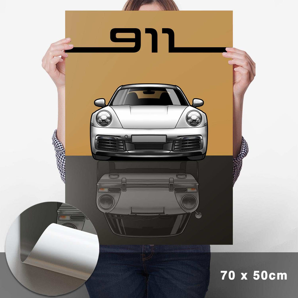 911 Front Poster - Cartistry