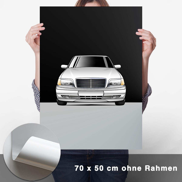 Lade das Bild in den Galerie-Viewer, AMG C-Klasse W202 Poster - CARTISTRY