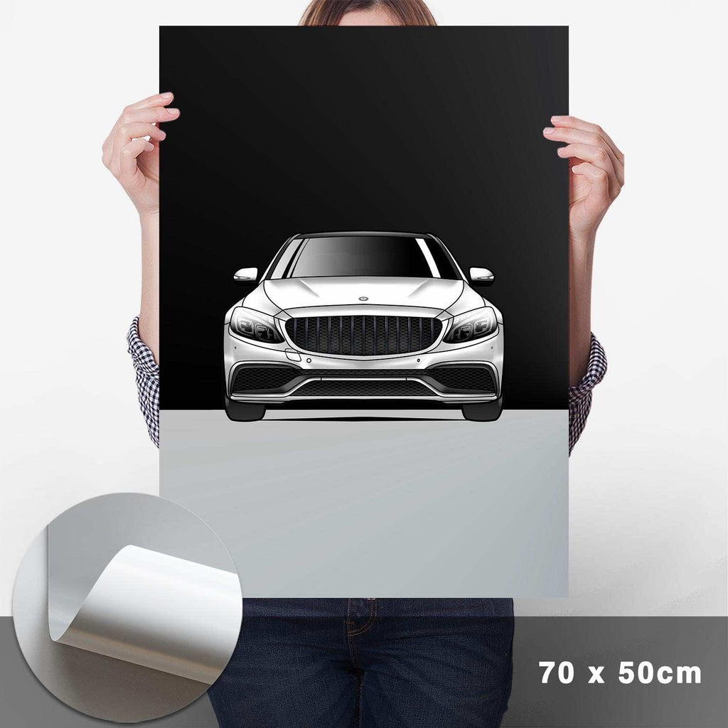 AMG C-Klasse W205 Poster - Cartistry