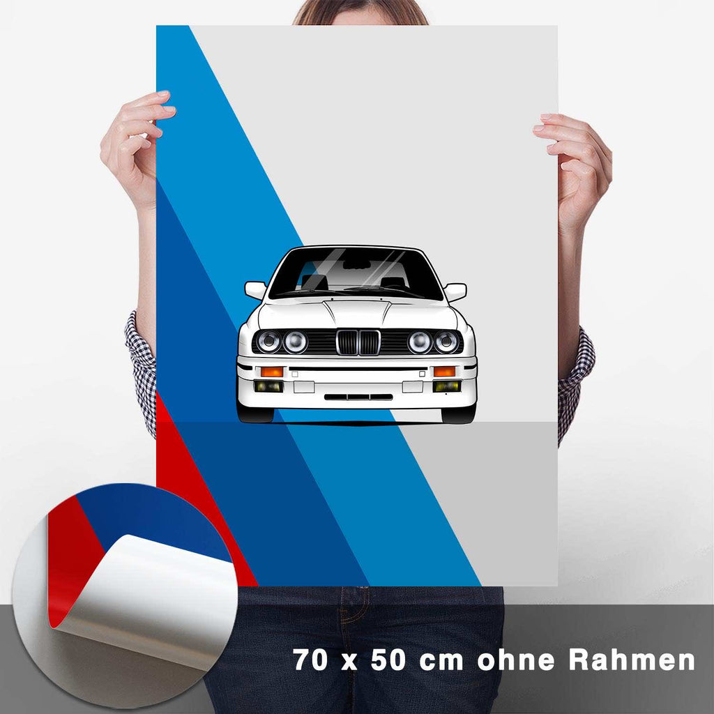 M3 E30 Poster - CARTISTRY