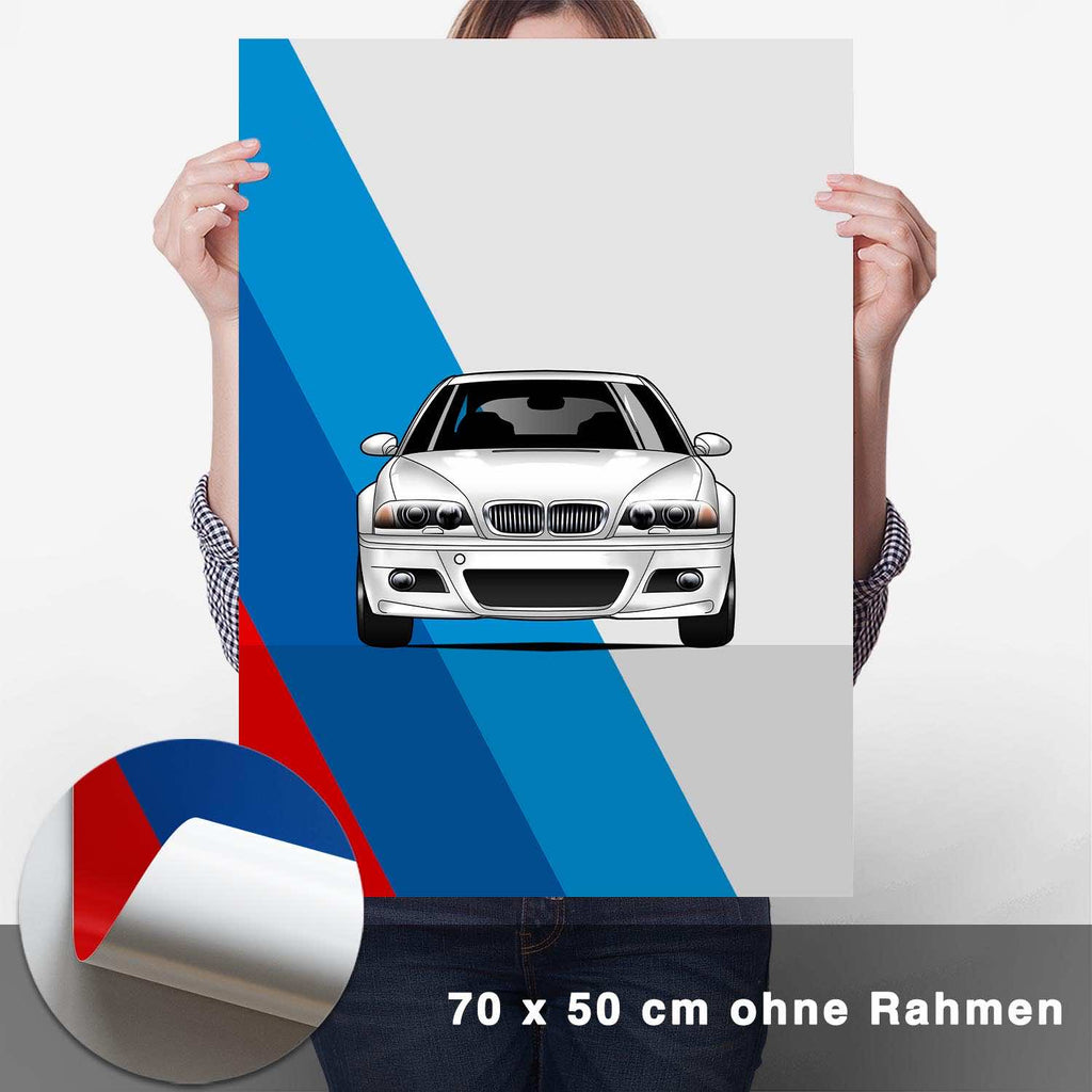 M3 E46 Poster - CARTISTRY