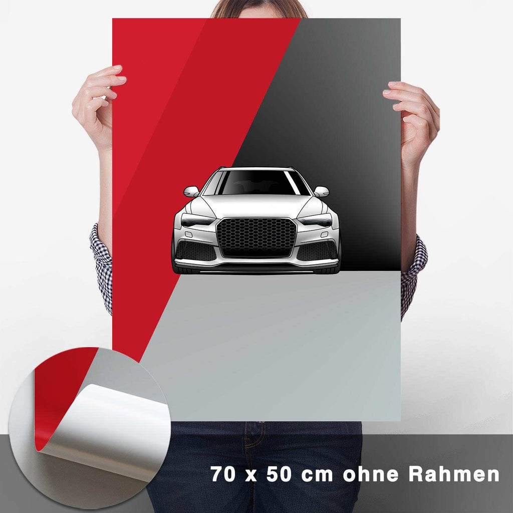 RS6 C7 Poster - CARTISTRY
