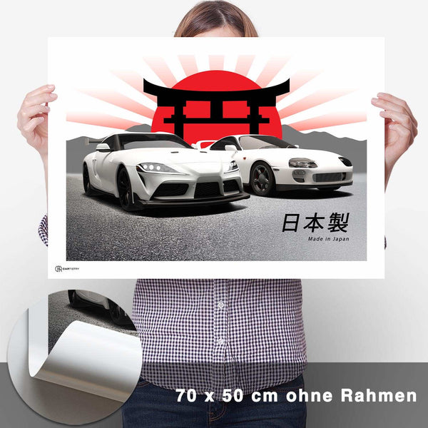 Lade das Bild in den Galerie-Viewer, Supra Generationen Poster - CARTISTRY