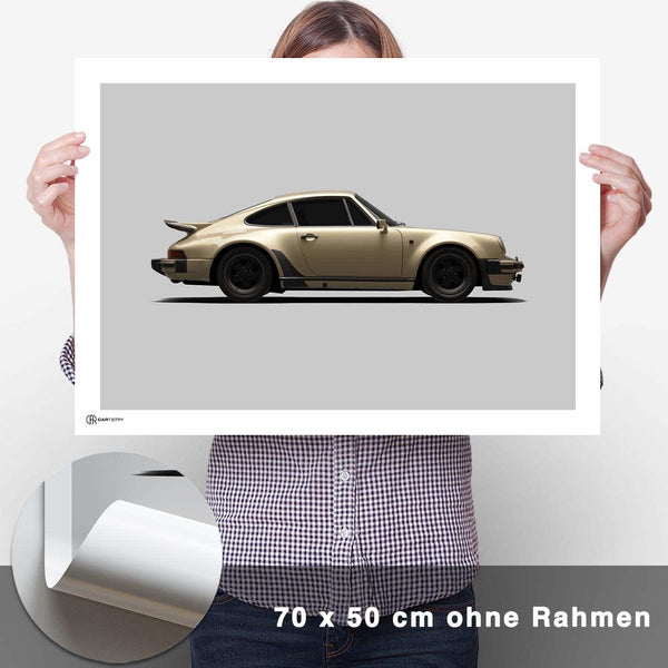 Lade das Bild in den Galerie-Viewer, 911 Turbo (930) Poster Seite - CARTISTRY