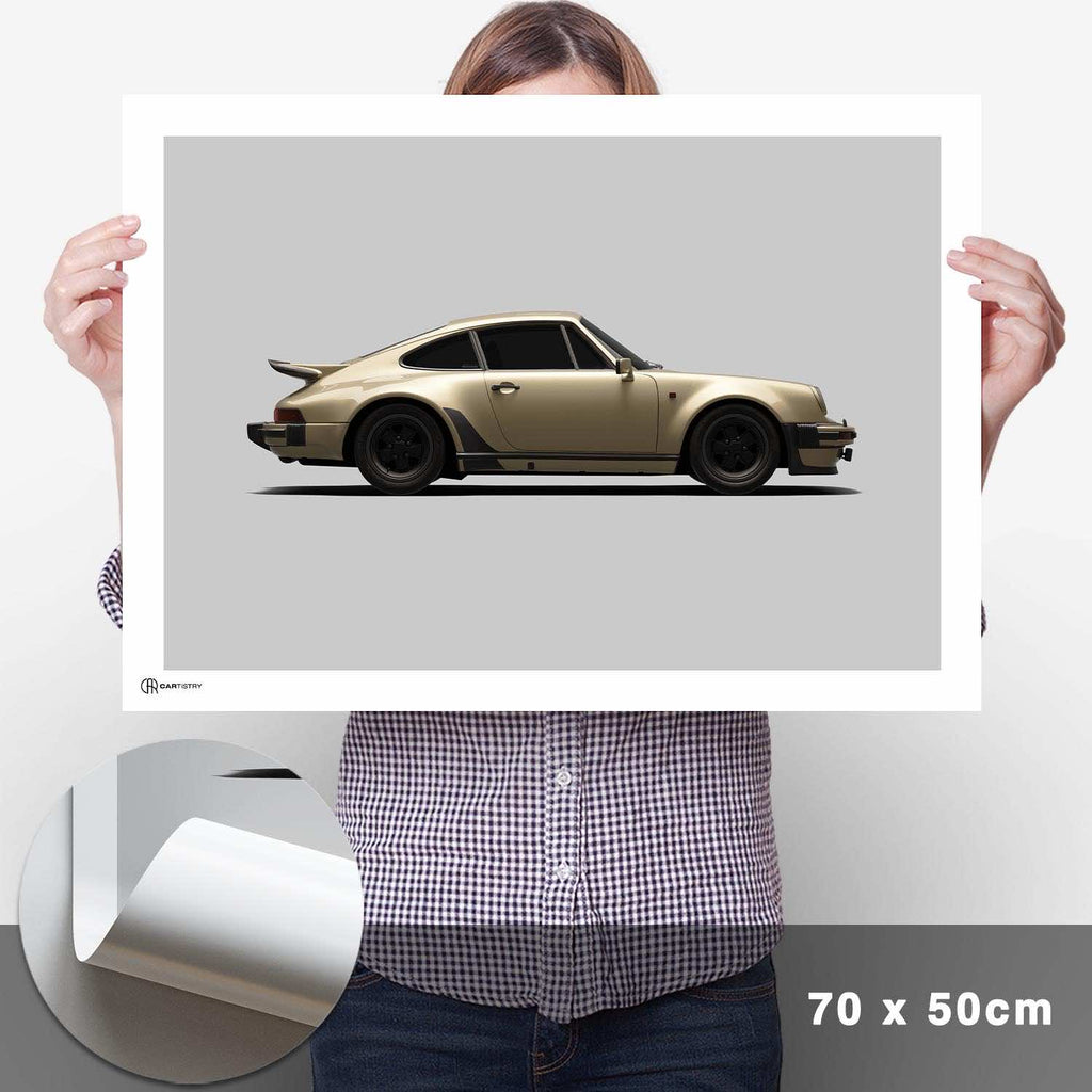 911 Turbo (930) Poster Seite - Cartistry
