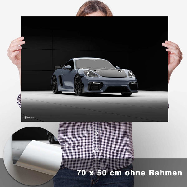 Lade das Bild in den Galerie-Viewer, Cayman GT4 RS Poster - CARTISTRY