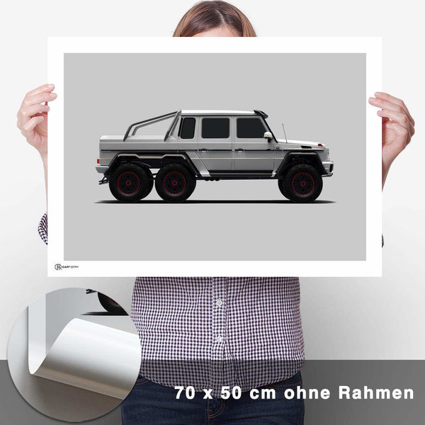Lade das Bild in den Galerie-Viewer, G63 6x6 AMG Poster Seite - CARTISTRY
