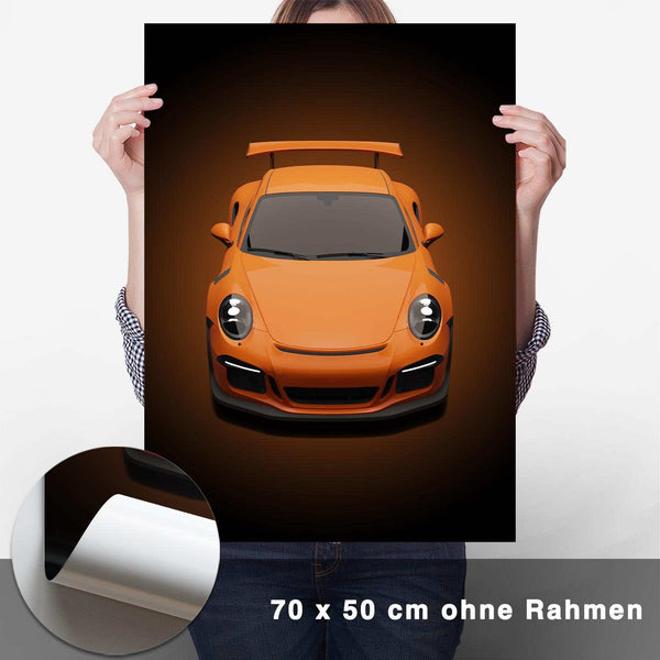 Lade das Bild in den Galerie-Viewer, 911 GT3 RS (991) Poster - CARTISTRY