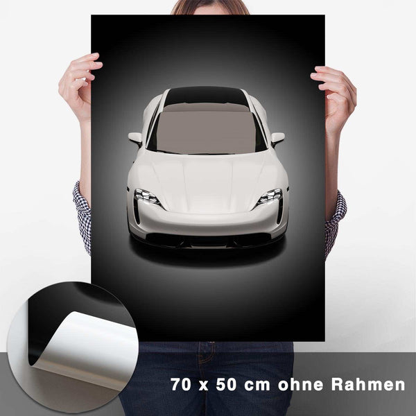 Lade das Bild in den Galerie-Viewer, Taycan Poster - CARTISTRY