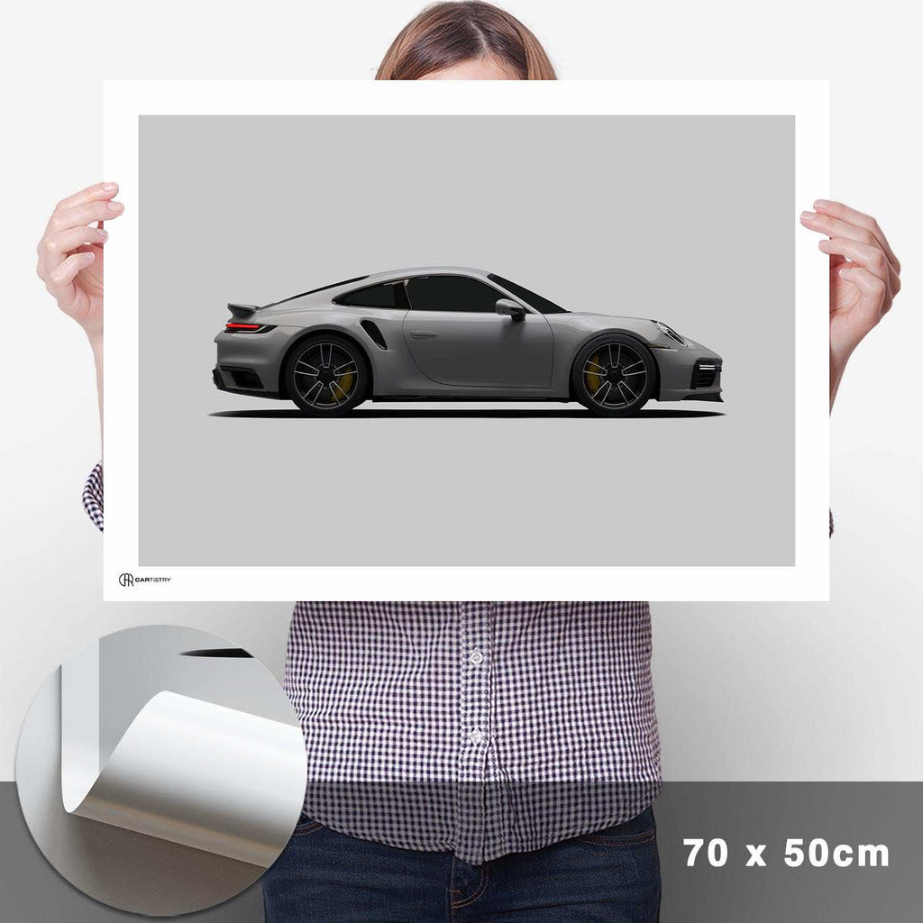 911 Turbo (992) Poster Seite - Cartistry