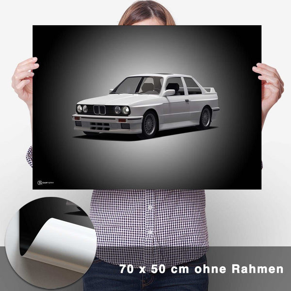 Lade das Bild in den Galerie-Viewer, M3 E30 Poster Front - CARTISTRY