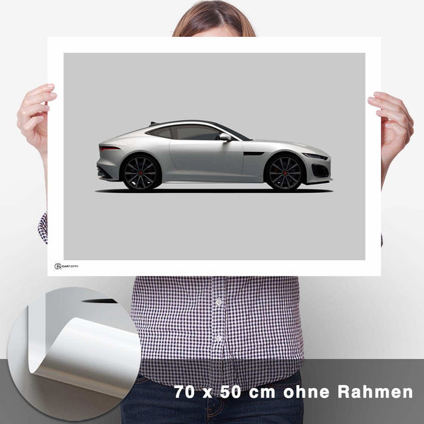 Lade das Bild in den Galerie-Viewer, F-Type Poster Seite - CARTISTRY