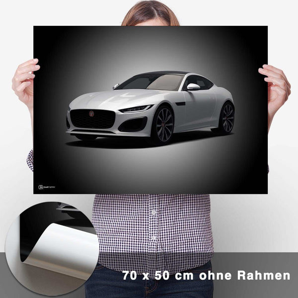 Lade das Bild in den Galerie-Viewer, F-Type Poster - CARTISTRY