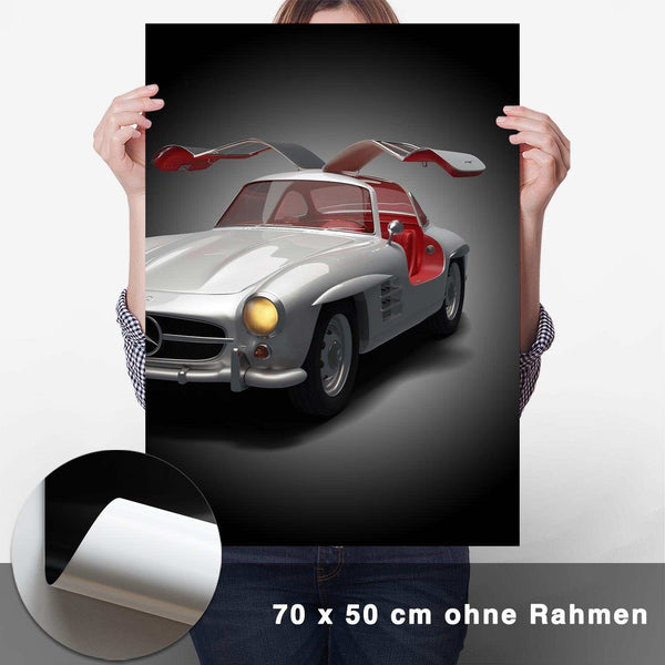 Lade das Bild in den Galerie-Viewer, 300 SL Poster - CARTISTRY