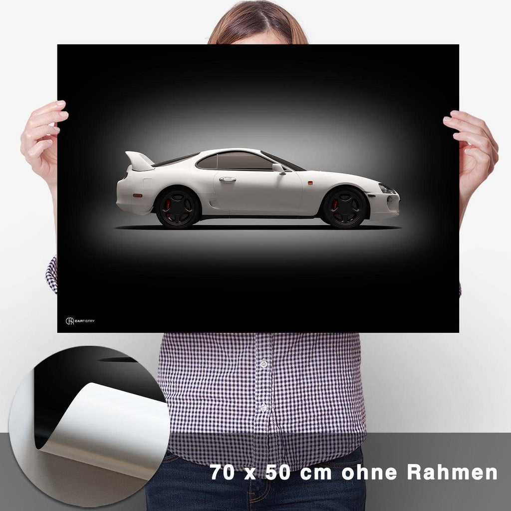Supra MK4 Poster Seite Dunkel - CARTISTRY