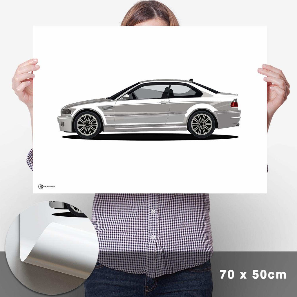 M3 E46 Artwork Poster Hell - Cartistry