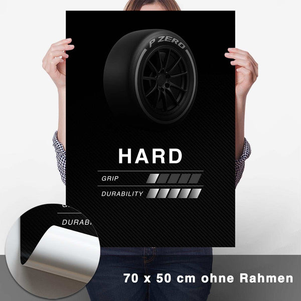 Lade das Bild in den Galerie-Viewer, Reifen Poster Hart - CARTISTRY