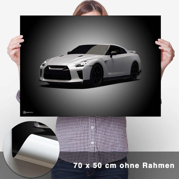 Lade das Bild in den Galerie-Viewer, GT-R R35 Poster - CARTISTRY