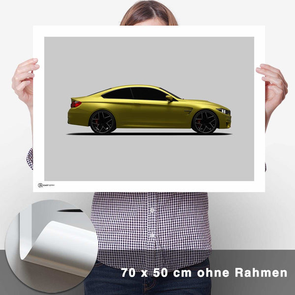 Lade das Bild in den Galerie-Viewer, M4 F82 Poster Seite - CARTISTRY