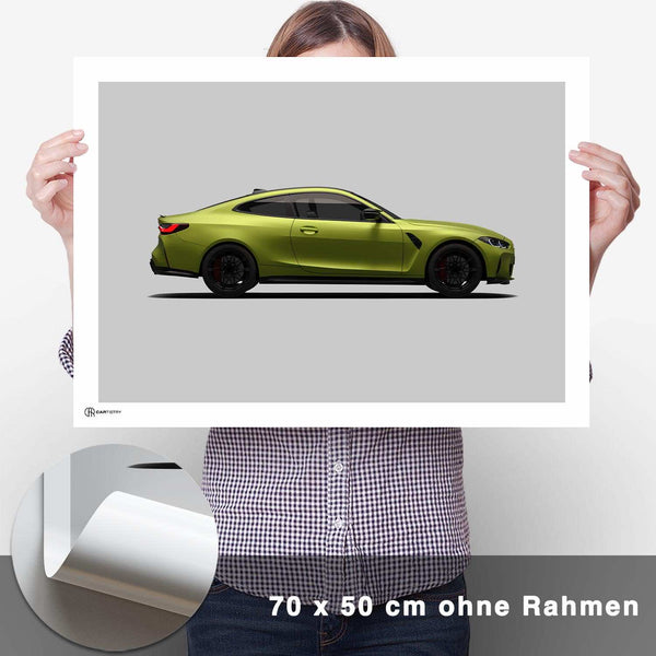 Lade das Bild in den Galerie-Viewer, M4 G82 Poster Seite - CARTISTRY