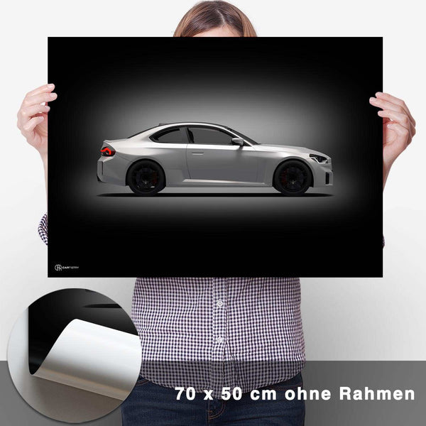 Lade das Bild in den Galerie-Viewer, M2 Poster Seite Dunkel - CARTISTRY