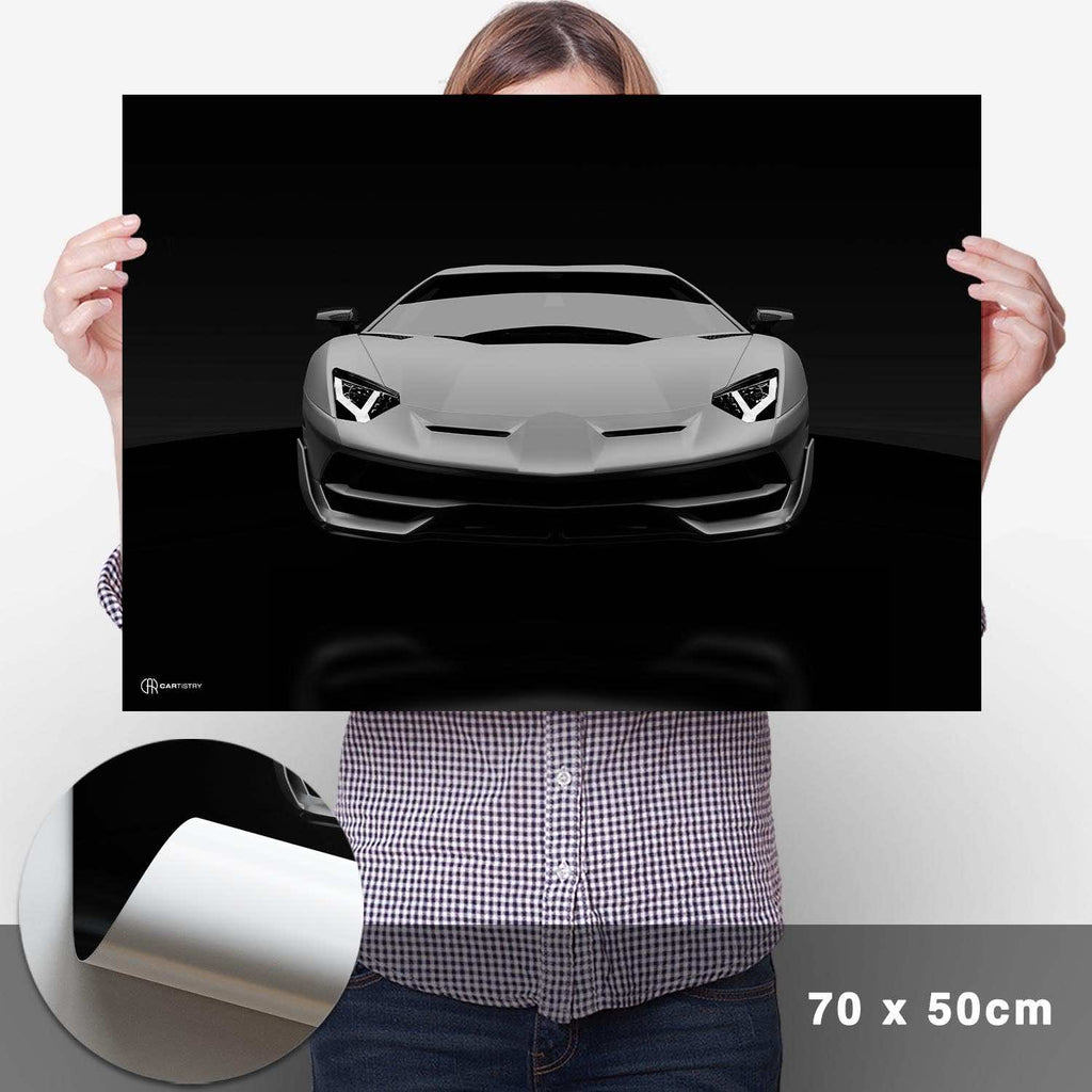 Aventador Poster Front - Cartistry