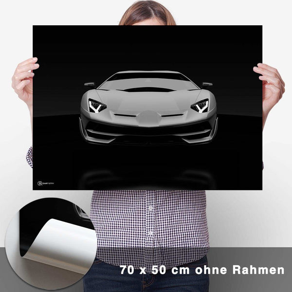 Lade das Bild in den Galerie-Viewer, Aventador Poster Front - CARTISTRY