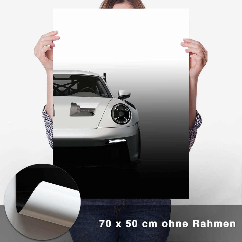 911 GT3 RS (992) Front Poster - Cartistry