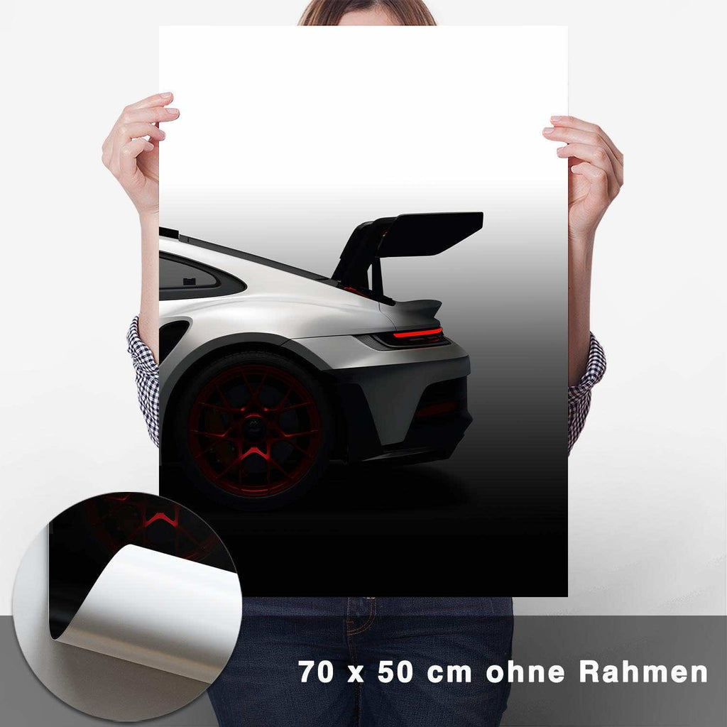 911 GT3 RS (992) Seite Poster - Cartistry