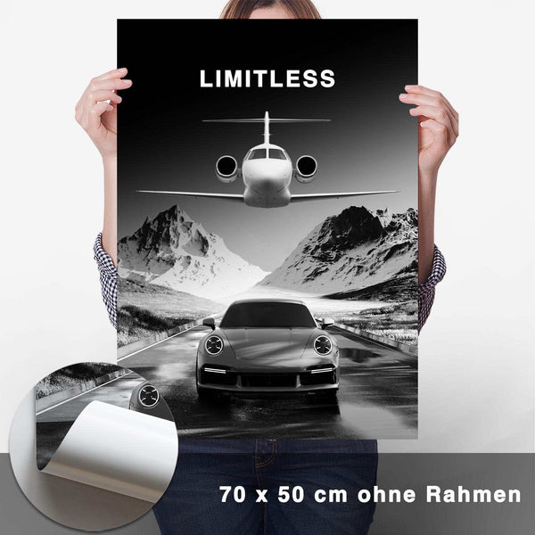 Lade das Bild in den Galerie-Viewer, "Limitless" Poster - CARTISTRY