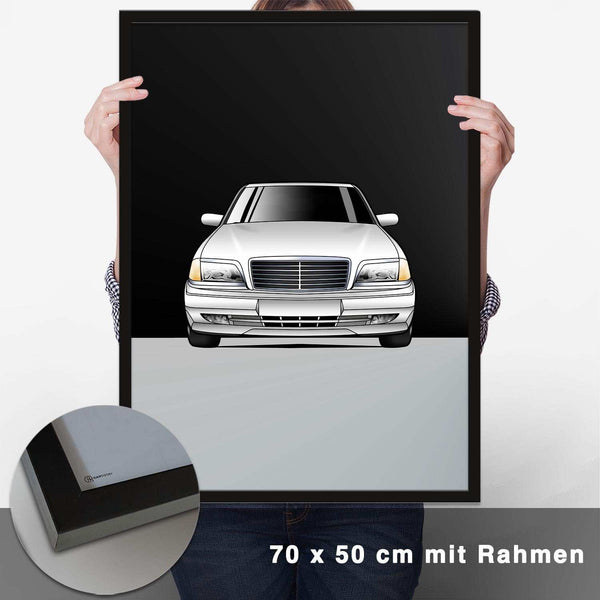 Lade das Bild in den Galerie-Viewer, AMG C-Klasse W202 Poster - CARTISTRY