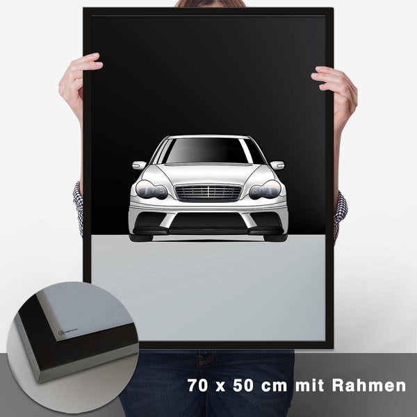 Lade das Bild in den Galerie-Viewer, AMG C-Klasse W203 Poster - CARTISTRY