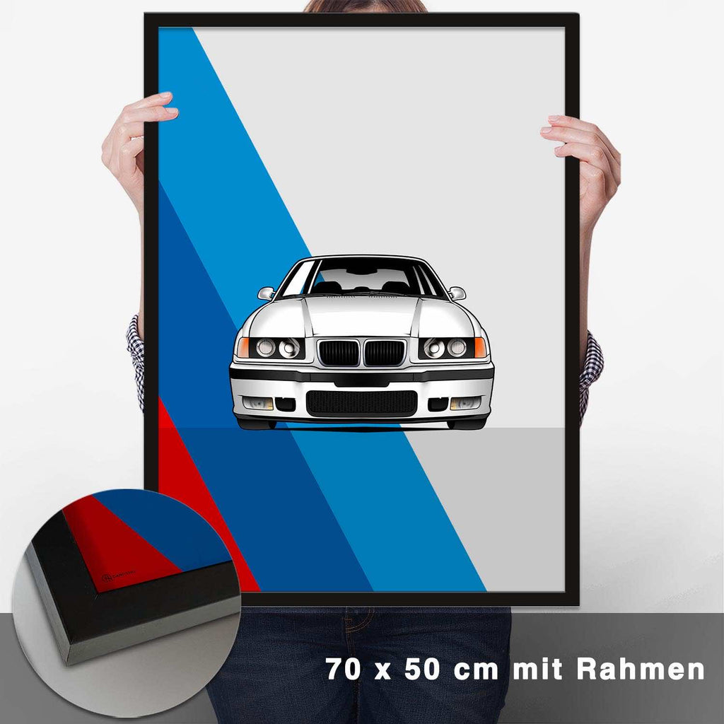 M3 E36 Poster - CARTISTRY