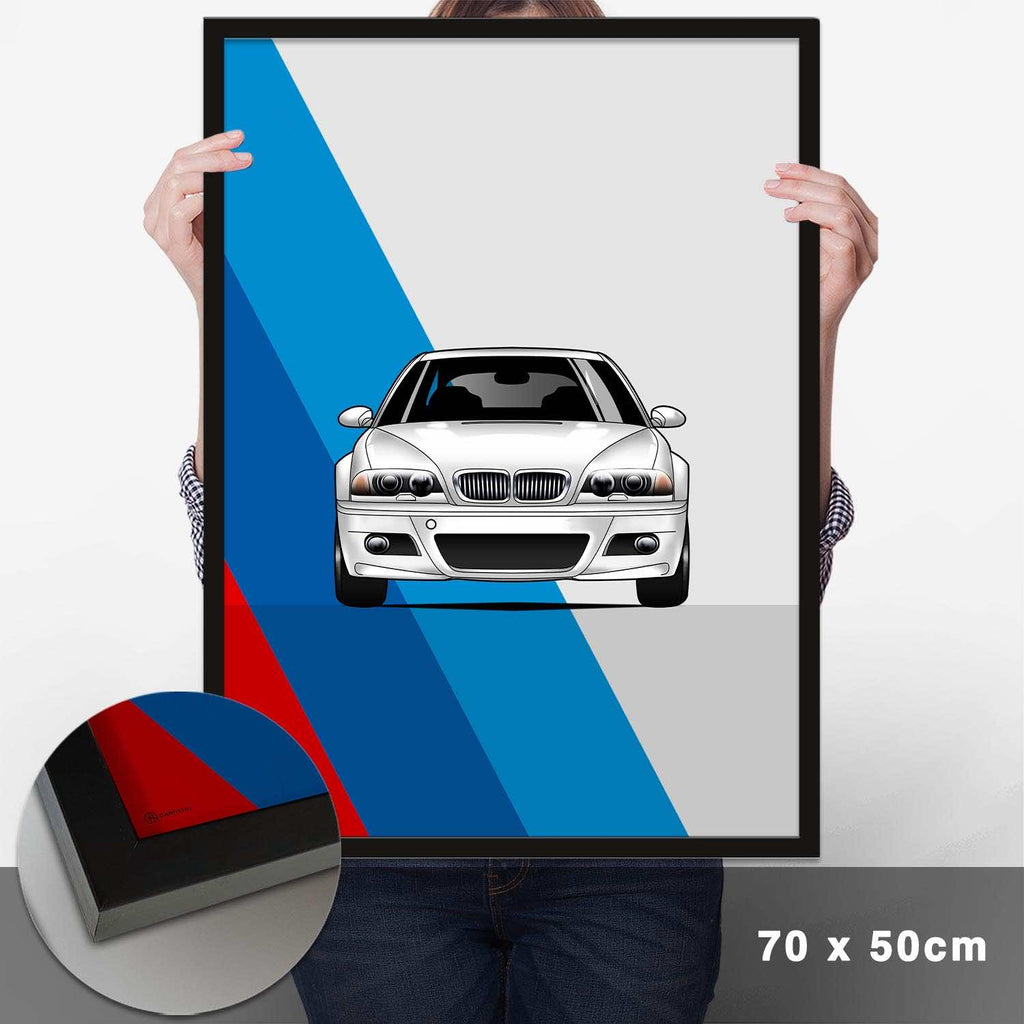 M3 E46 Poster - Cartistry