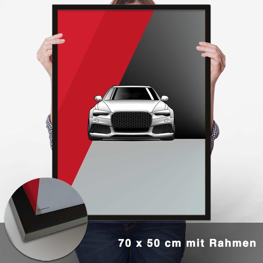 RS6 C7 Poster - CARTISTRY