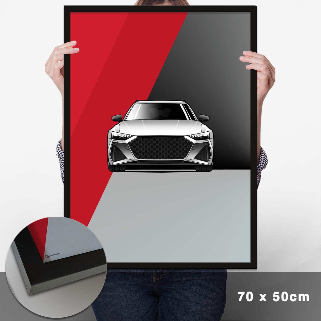 RS6 C8 Poster - Cartistry