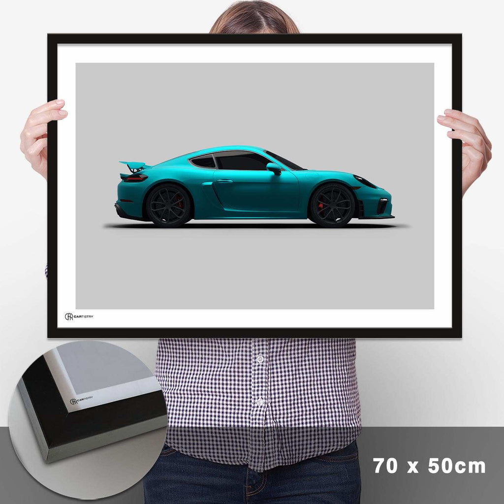 Cayman GT4 Poster Seite - Cartistry