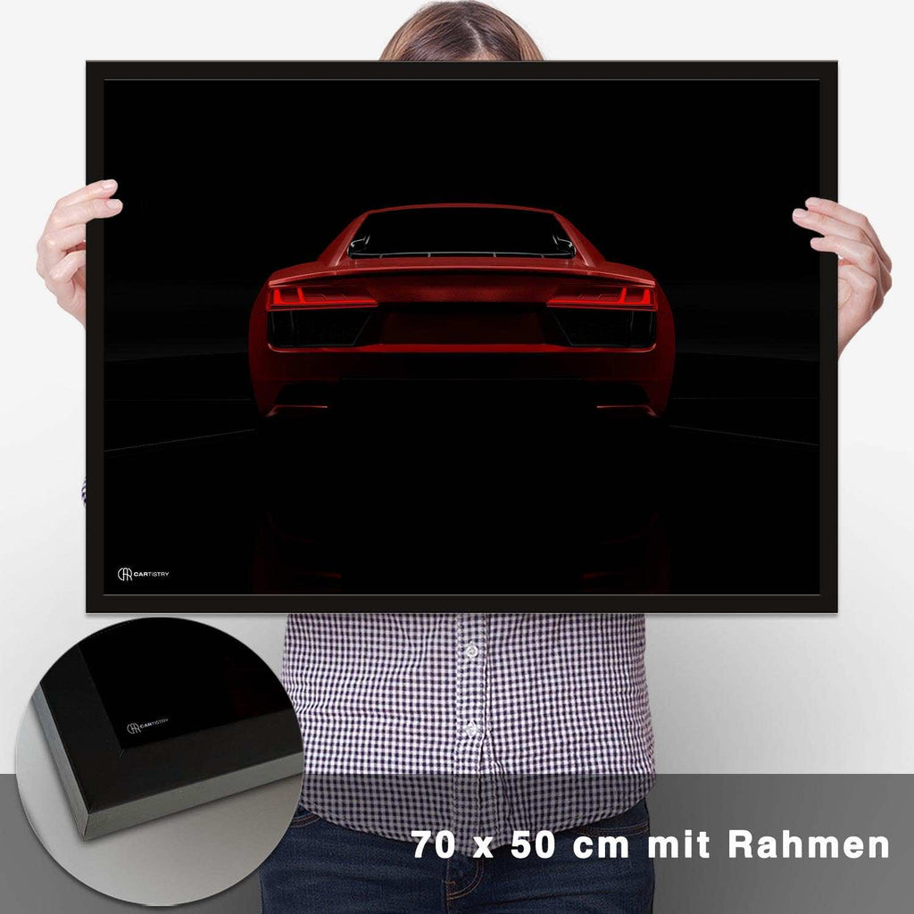 R8 Dark Heck Poster - CARTISTRY