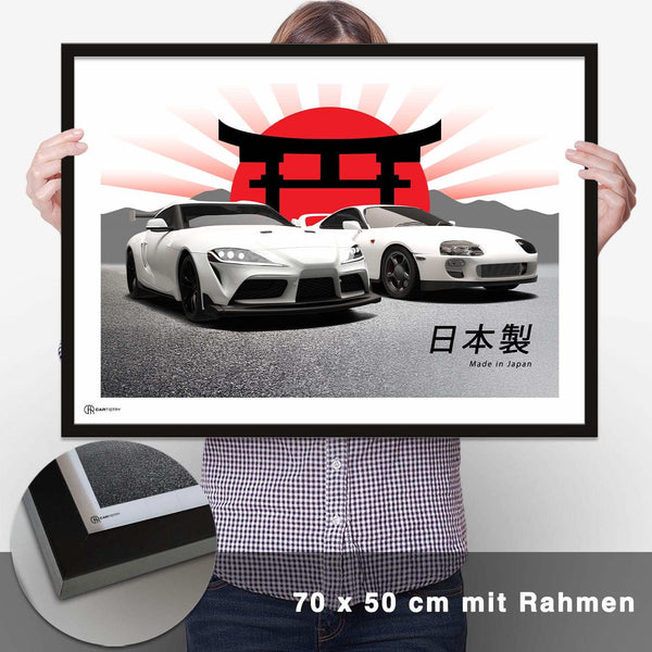 Lade das Bild in den Galerie-Viewer, Supra Generationen Poster - CARTISTRY