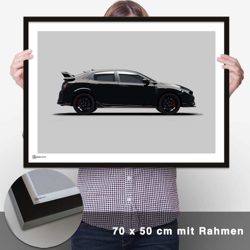 Civic Type R Poster Seite - CARTISTRY