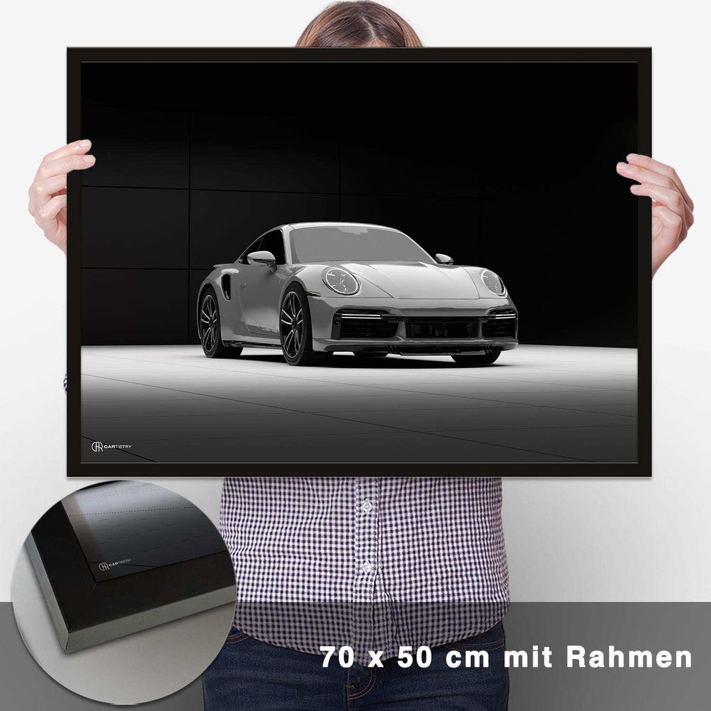 911 Turbo (992) Poster - CARTISTRY