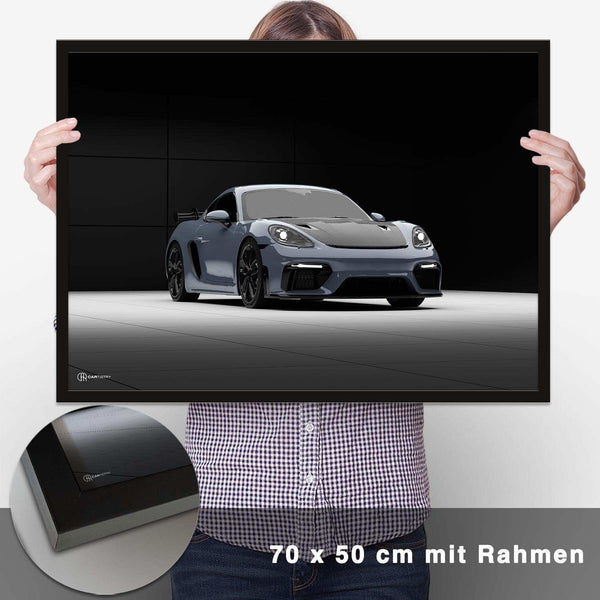 Lade das Bild in den Galerie-Viewer, Cayman GT4 RS Poster - CARTISTRY