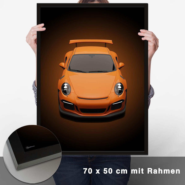 Lade das Bild in den Galerie-Viewer, 911 GT3 RS (991) Poster - CARTISTRY